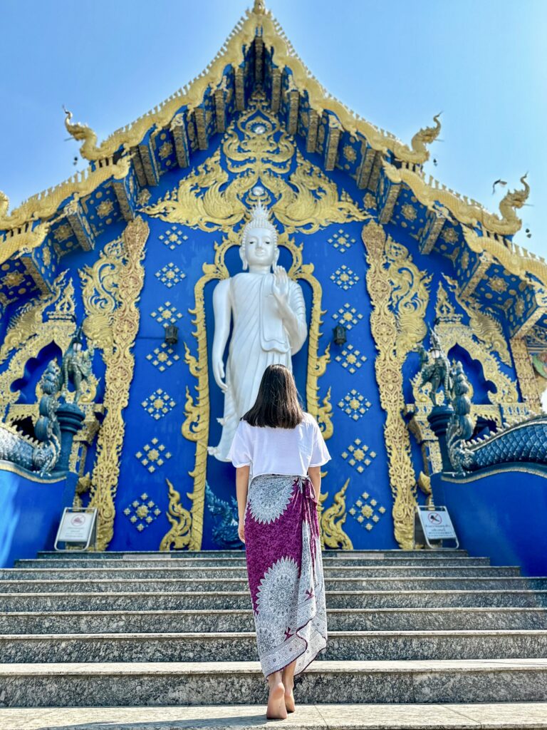 Tailandia Chiang Rai templo azul