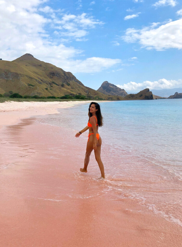 pink beach